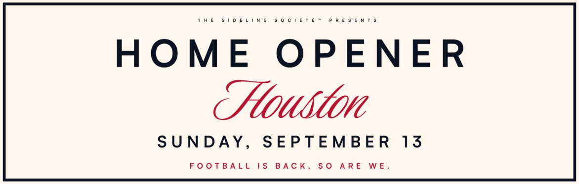 The Season Premiere: Houston Texans Home Opener Watch Party for Women