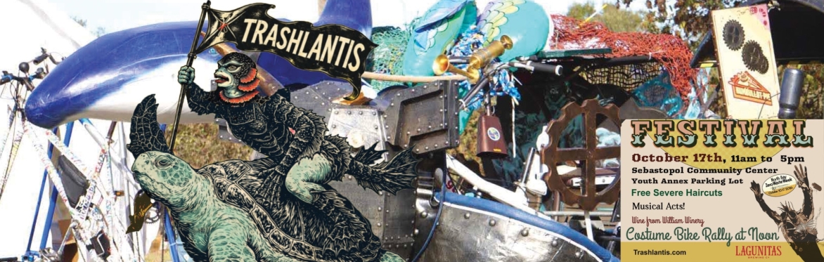 Festival Banner with Mascot and info