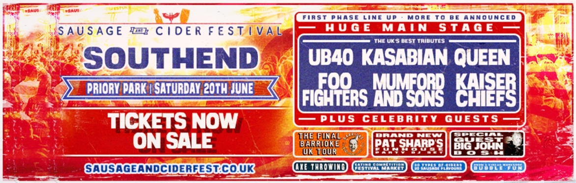Sausage and Cider Festival - Southend 2026