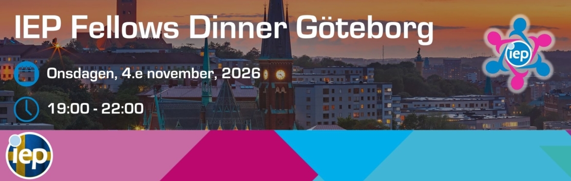 IEP Fellows Dinner Göteborg