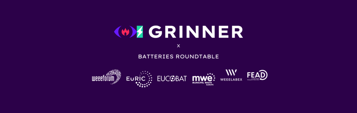 GRINNER x Batteries Roundtable: The challenges of lithium battery fires in the management of e-waste
