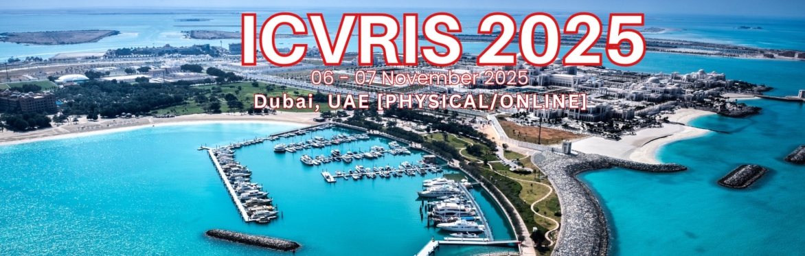 International Conference on Virtual Reality and Intelligent System 2025 [ICVRIS 2025]