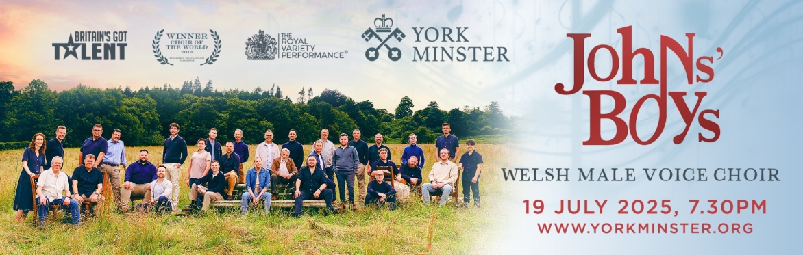 An Evening With Johns' Boys Welsh Male Voice Choir - York Minster