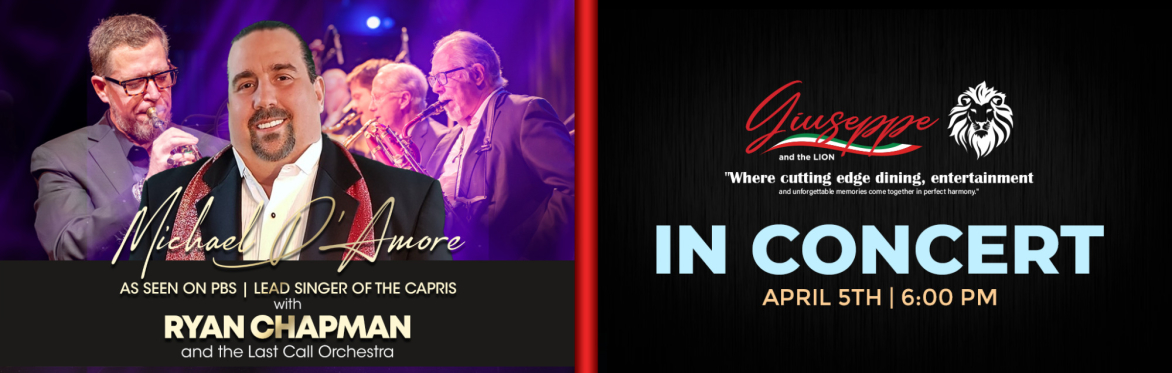 Michael D'Amore with Ryan Chapman & The Last Call Orchestra Live