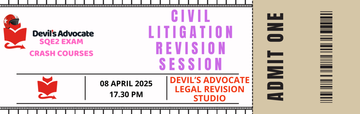 Civil Litigation: Revision Session