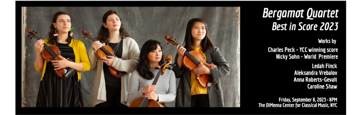 Bergamot Quartet - Best in Score 2023