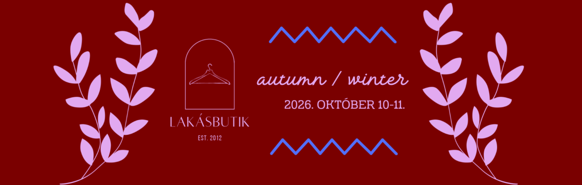 Lakásbutik AW '26, okt. 10-11.