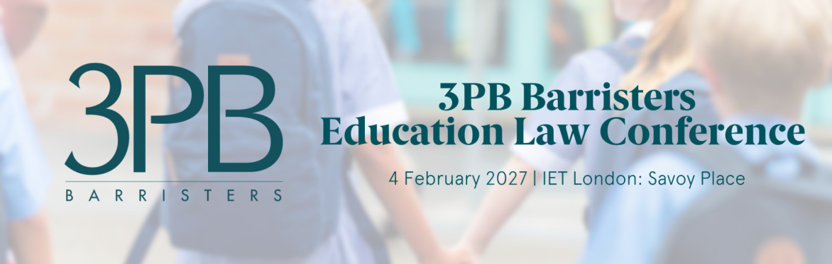 3PB Education Law Conference 2027