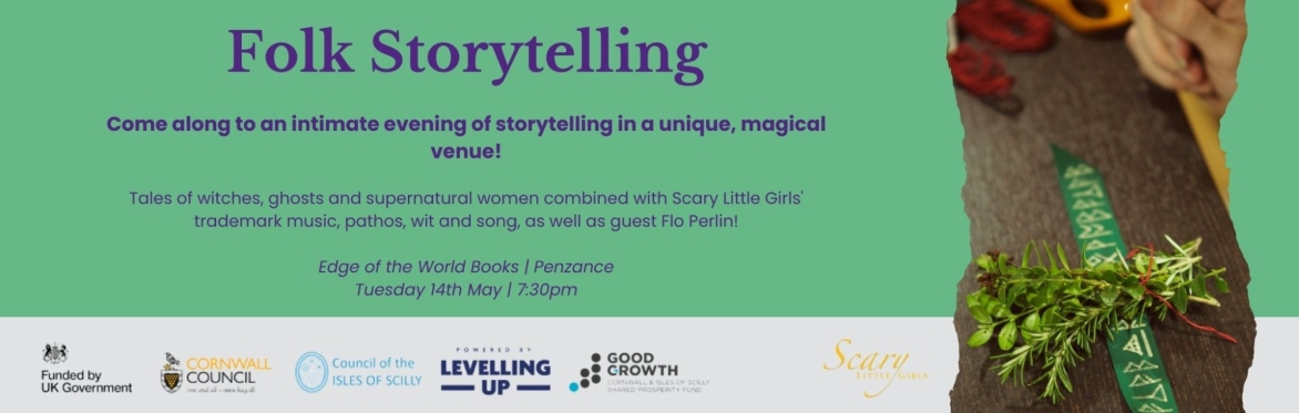 Folk Storytelling Mayven Cornwall