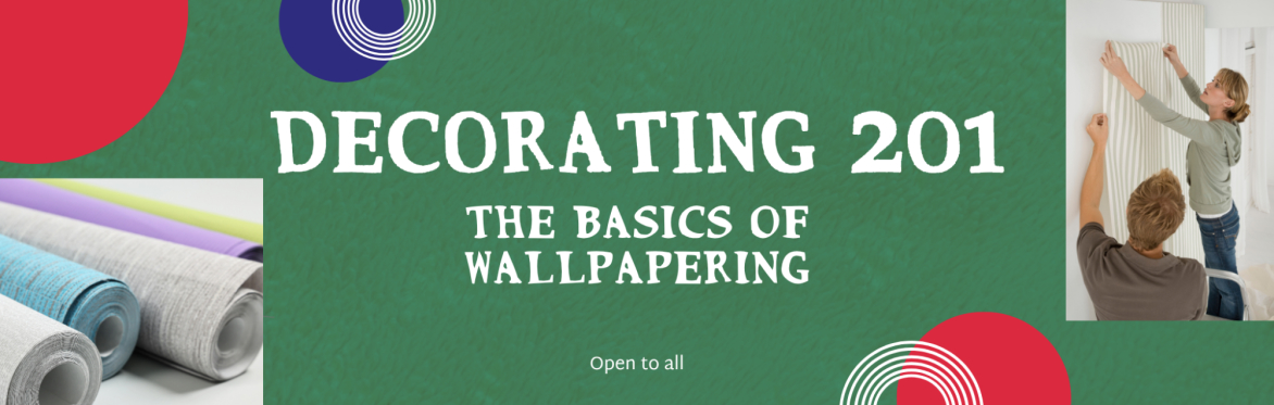People wallpapering
