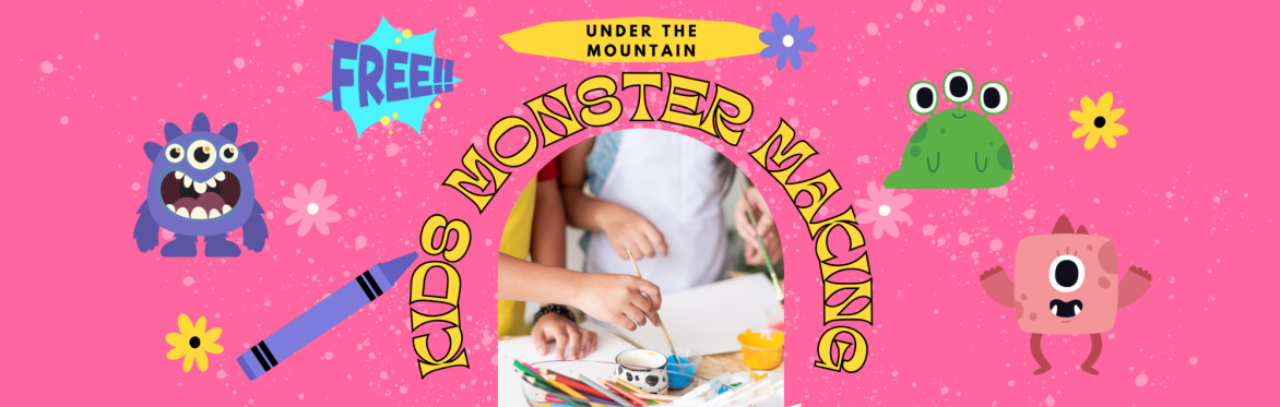 Kids Monster Making Series with Sam Sidman