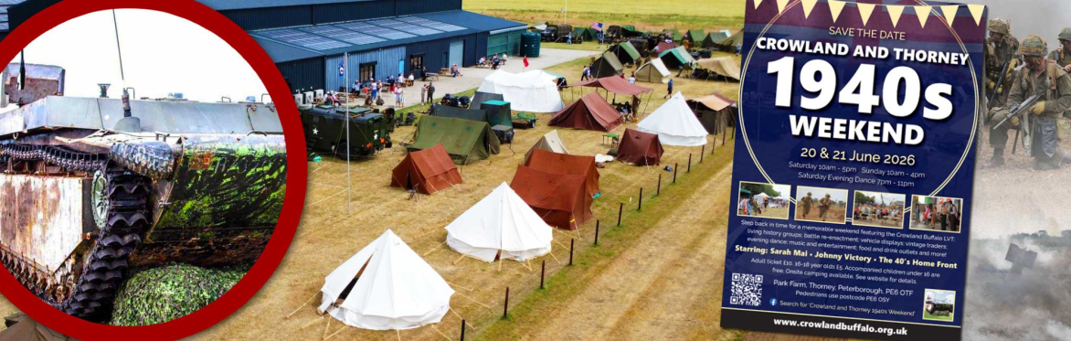 2026 Crowland and Thorney 1940s Weekend