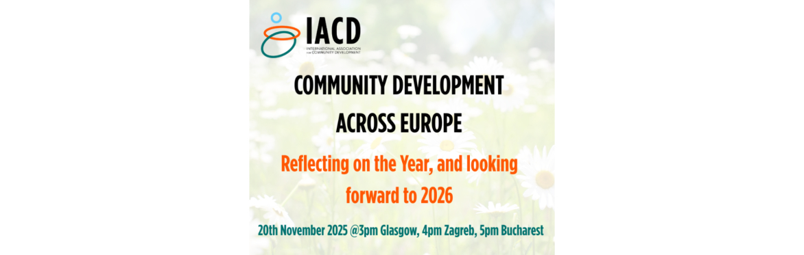 Community Development Across Europe. Reflecting on the year, and looking forward to 2026