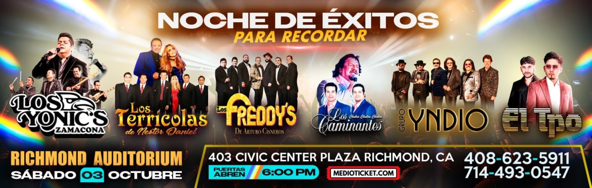 NOCHE DE EXITOS EN RICHMOND
