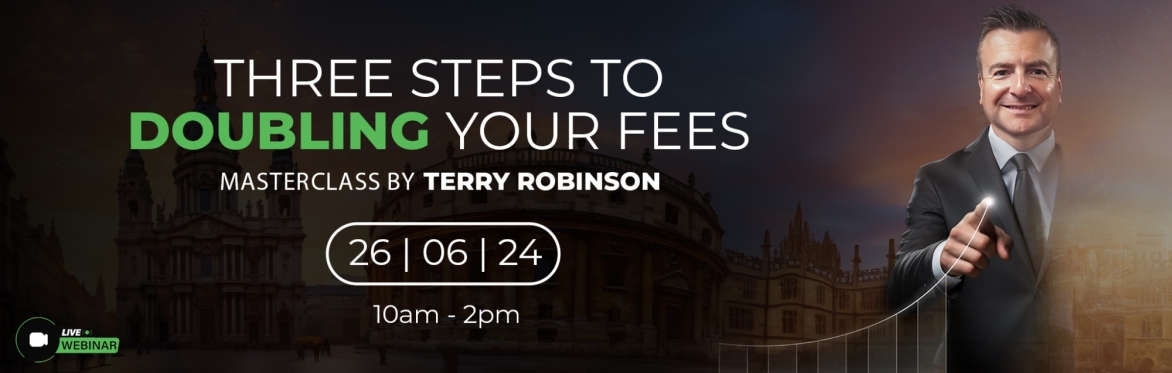 Three Steps to Doubling Your Fees