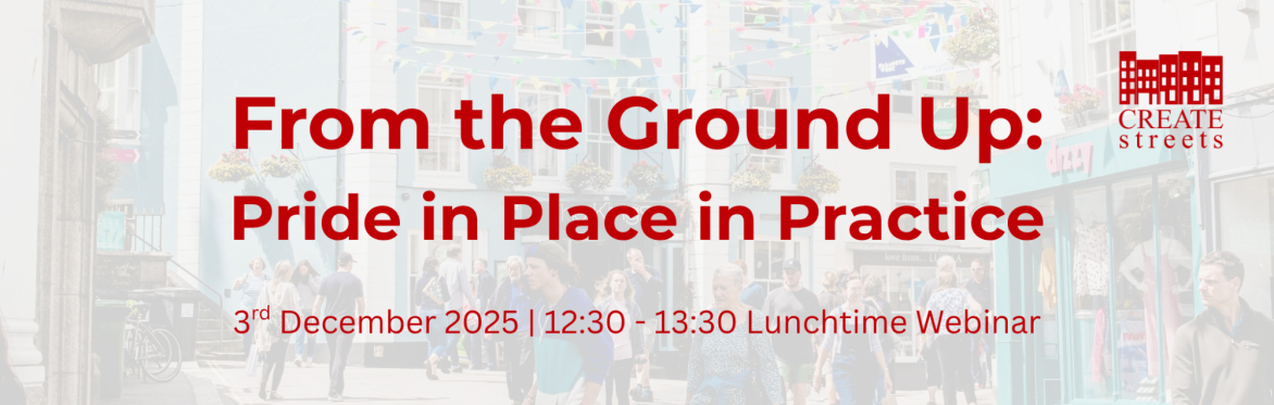 From the Ground Up: Pride in Place in Practice | Lunchtime webinar