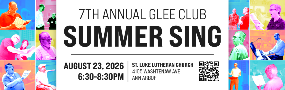 7th Annual Glee Club Summer Sing