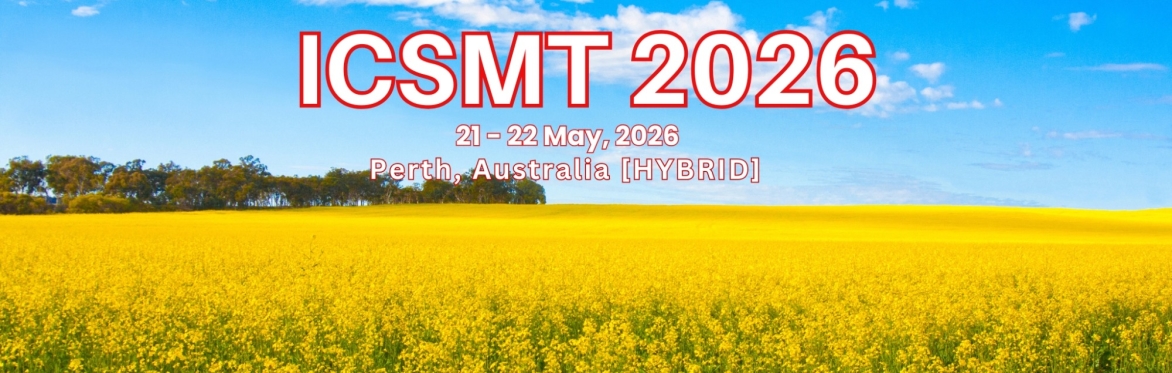 International Conference on Smart Materials Technologies 2026 [ICSMT 2026]