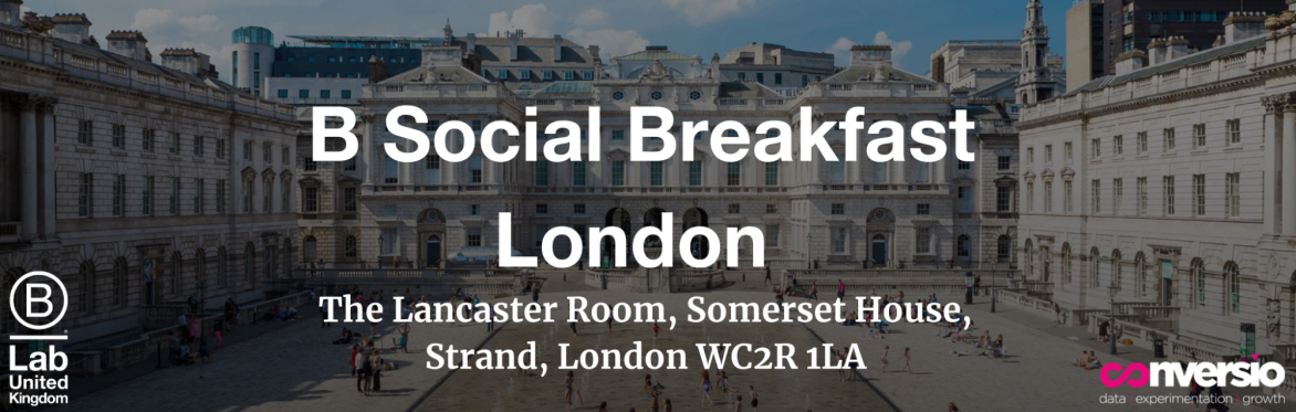 B Social Breakfast: B Corp Month