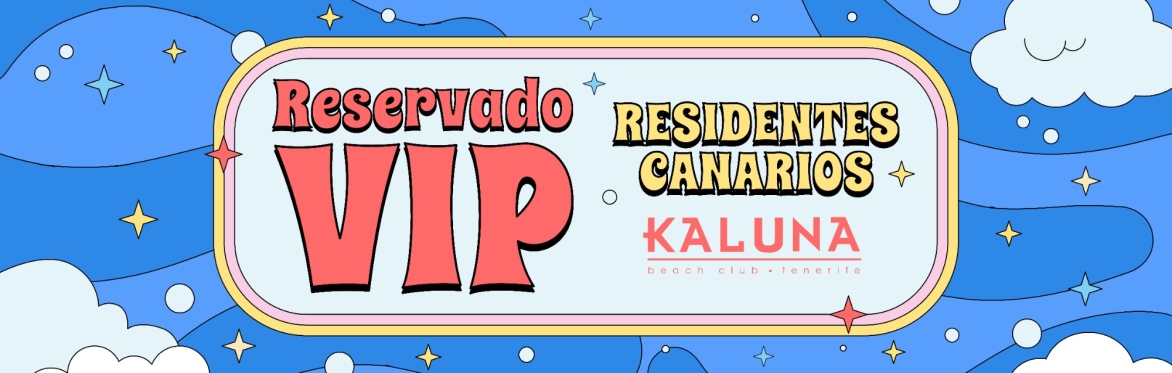 Reservado VIP (Para Residentes)