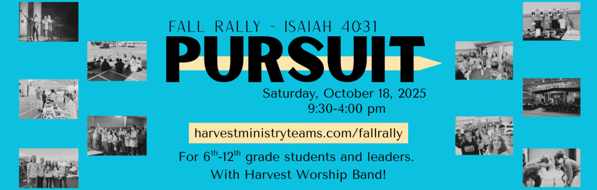 FALL RALLY WITH HARVEST MINISTRY