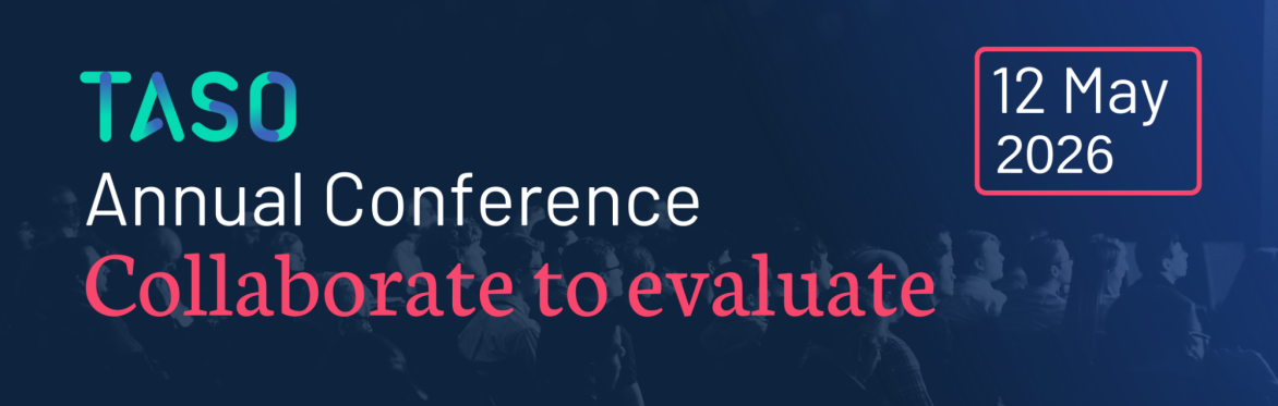 Collaborate to evaluate: TASO annual conference 2026