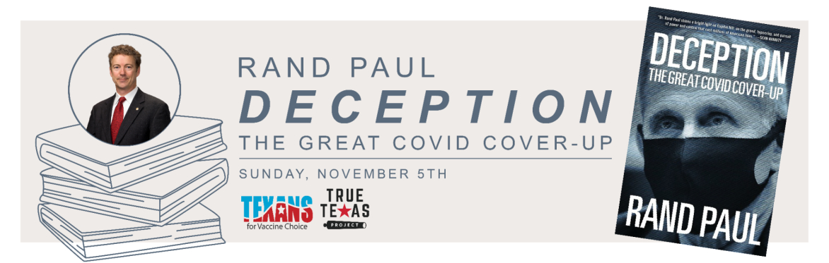 Rand Paul Book Launch