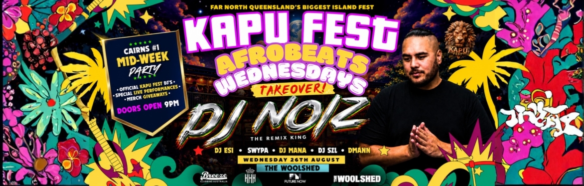 DJ NOIZ live at Kapu x Afrobeats Wednesdays