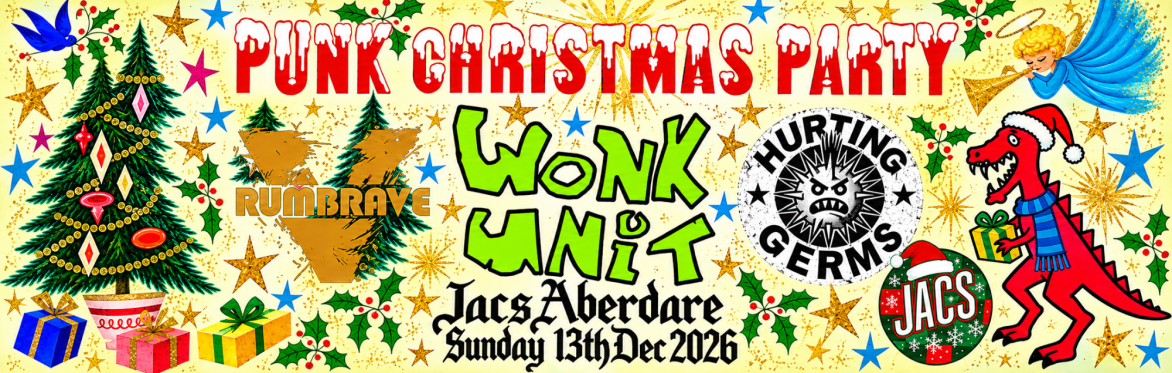 🎄 PUNK CHRISTMAS PARTY 🎸 JACS VENUE ABERDARE