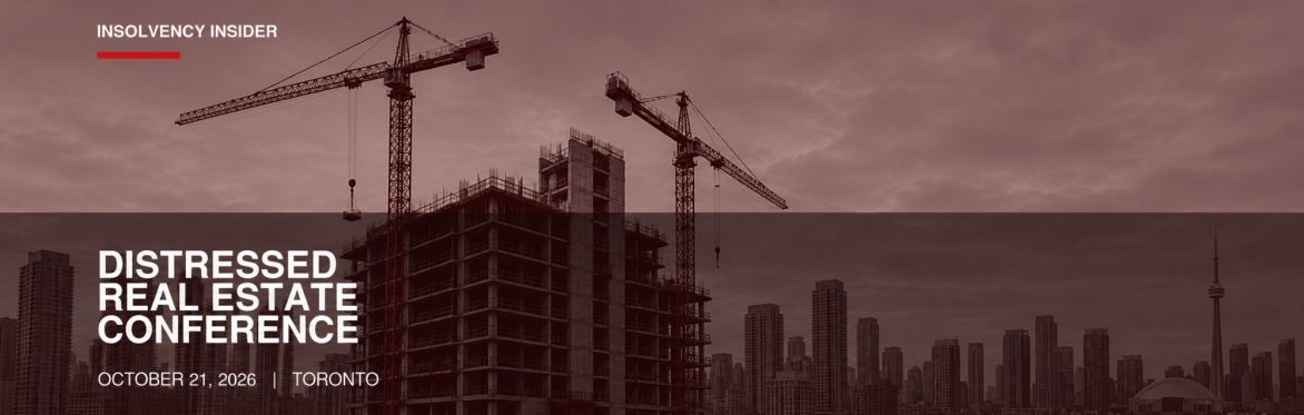 Distressed Real Estate Conference - Toronto