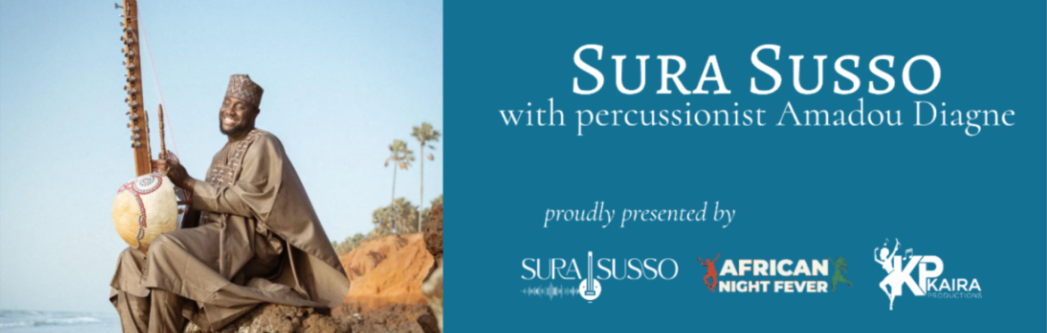 Sura Susso with percussionist Amadou Diagne