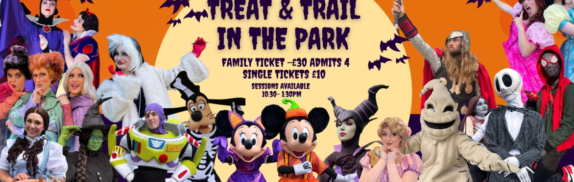 TREAT & TRAIL IN THE PARK SUNDAY 25TH OCTOBER 2026