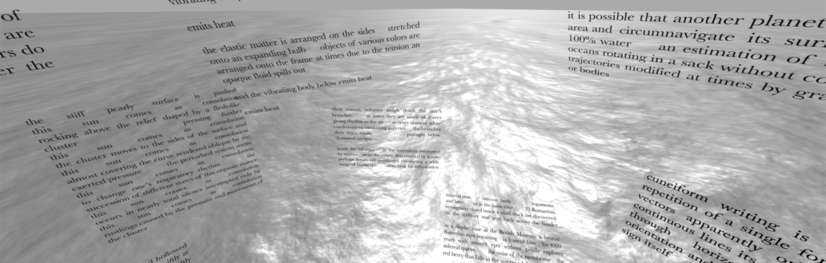Visual poetry by Alessandro De Francesco