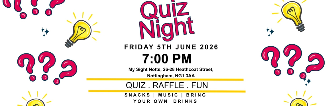 My Sight Notts Quiz Night
