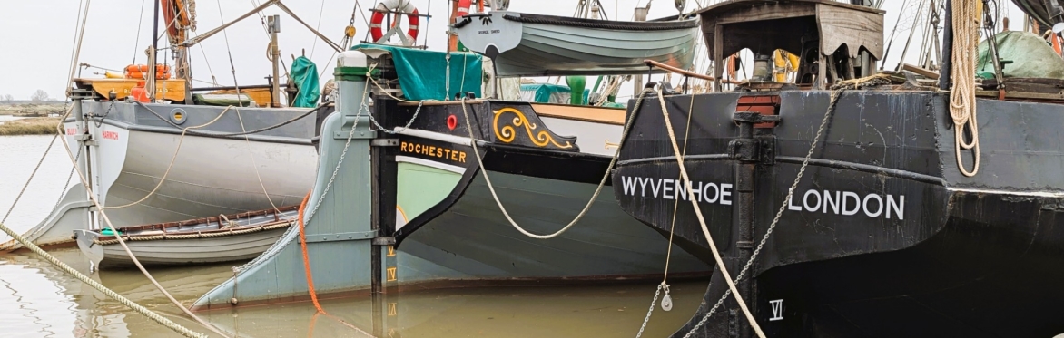 Maldon Maritime Heritage Backs of Thames Sailing Barges - Maldon Maritime Heritage Credit @ MDC Walk it Local
