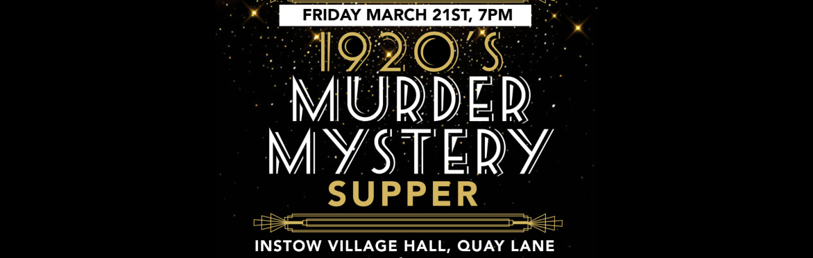1920s Murder Mystery Supper
