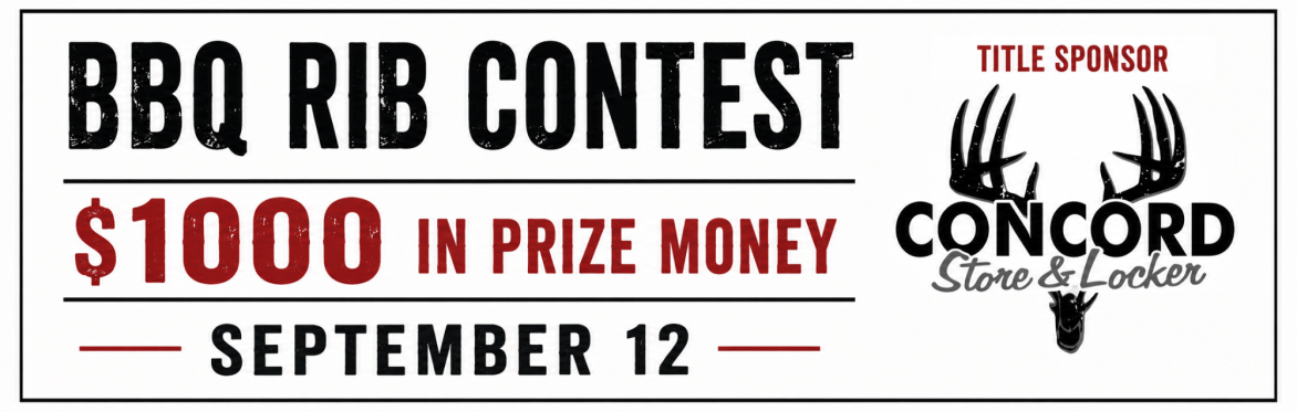 Concord Meats BBQ Ribb Contest