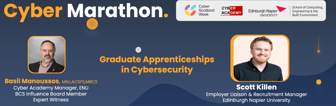 #CSW2024 Cybersecurity Graduate Apprenticeships at Edinburgh Napier University
