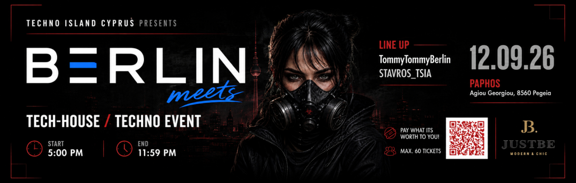 Techno Island Cyprus presents BERLIN meets