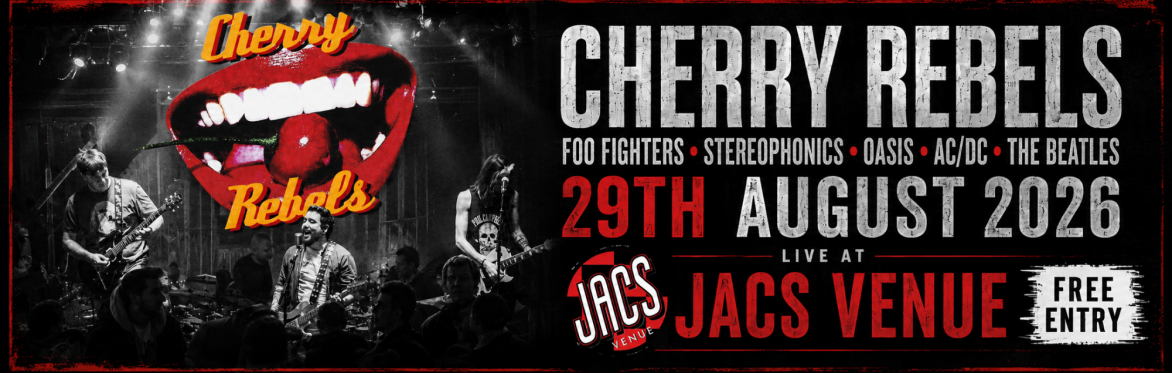 🎶Cherry Rebels Live at Jacs Venue🍒