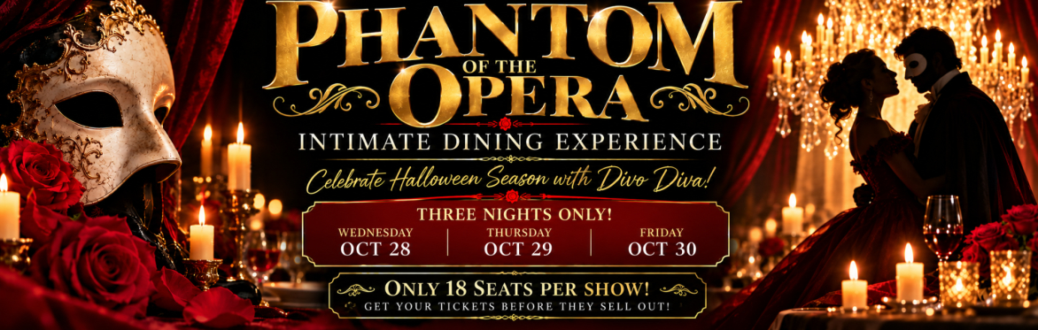 Divo Diva Opera Dinner Show banner