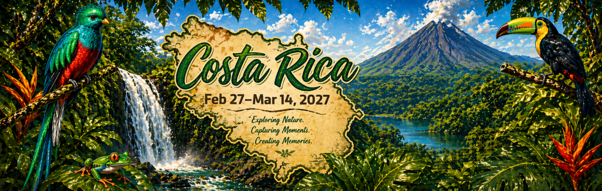 Costa Rica Pura Vida - Photography and Nature Tour