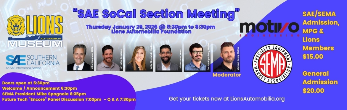 Experience Souther California Motorsports and Car Culture