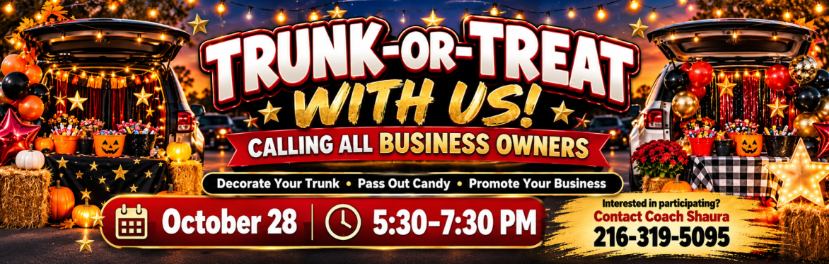 🎃 TRUNK-OR-TREAT WITH US! 👻🍬