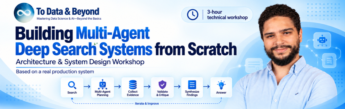 Building Multi-Agent Deep Search Systems from Scratch: A Practical Architecture and System Design Workshop