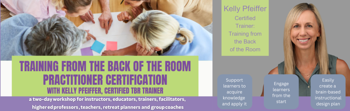 2-day workshop for instructors, educators, trainers