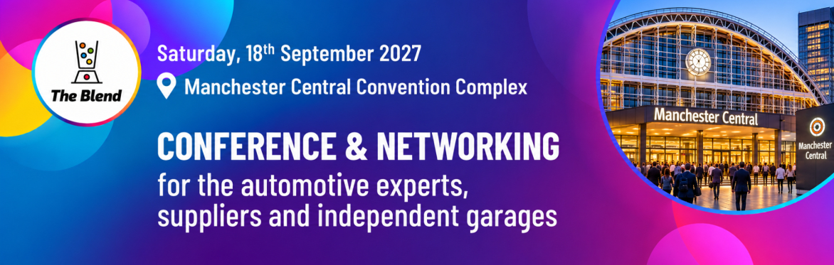 The Blend 2027 - conference and networking for garage owners