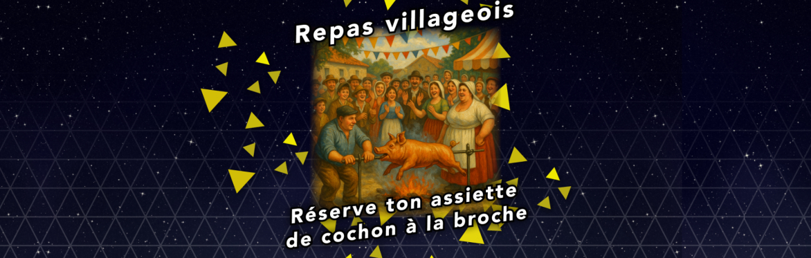 Repas cochon grillé