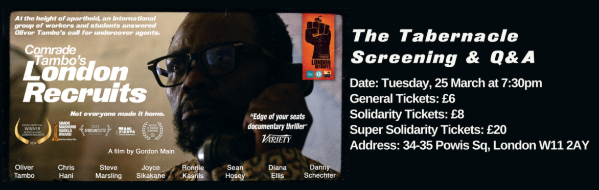 The Tabernacle Screening and Q&A