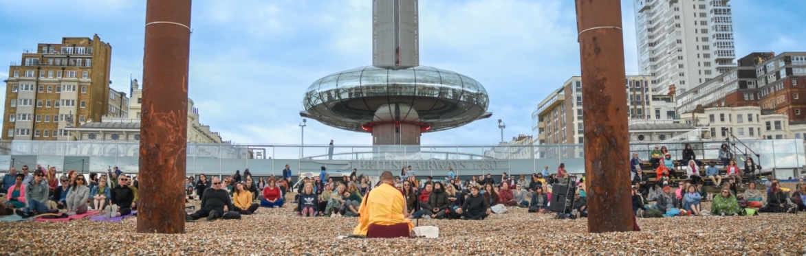FREE EVENTS  - Group Meditations on Brighton Beach